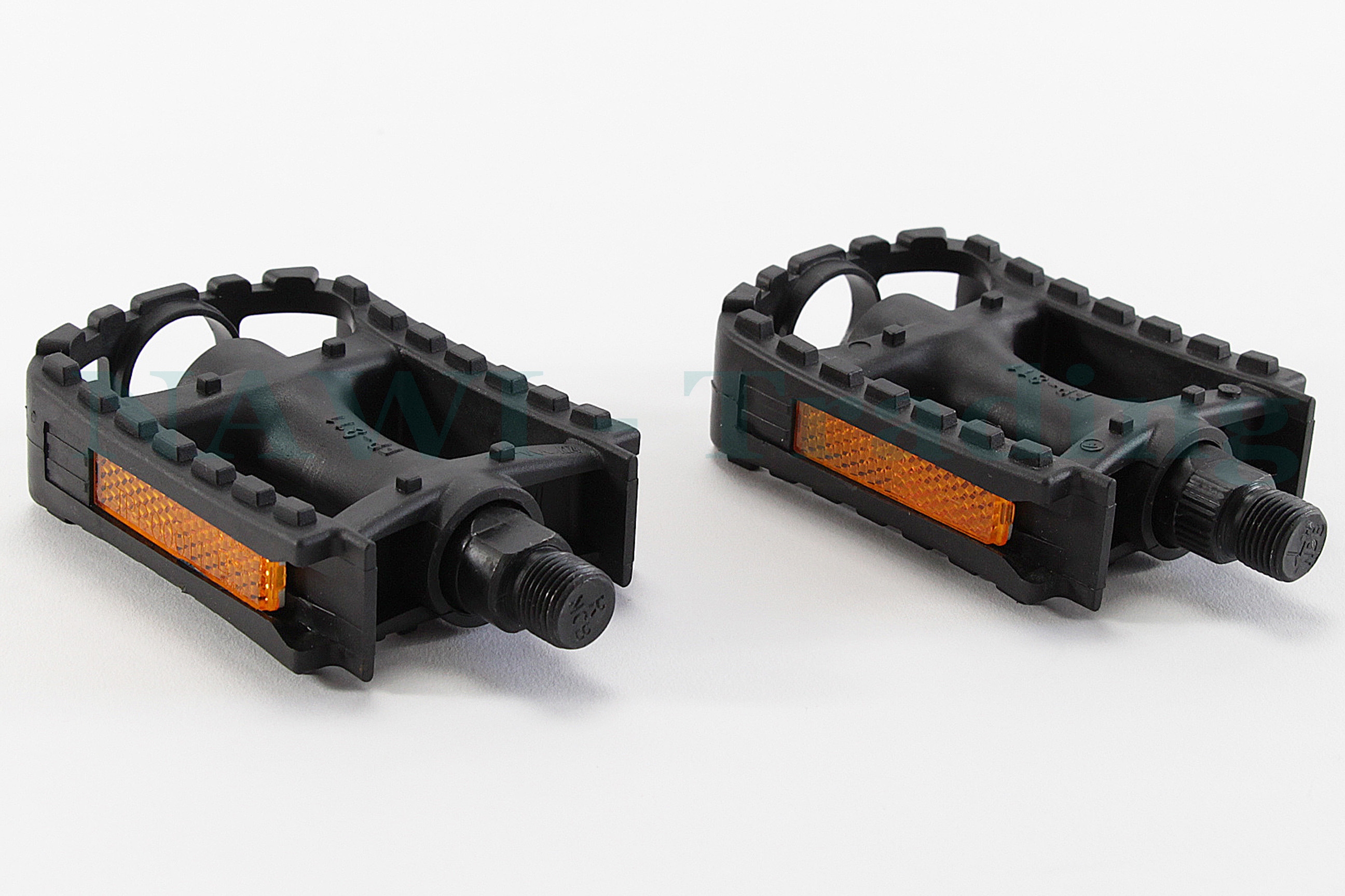 3 Paar Kinder Fahrradpedale Mit Zehenclips - Rutschfeste MTB Pedale