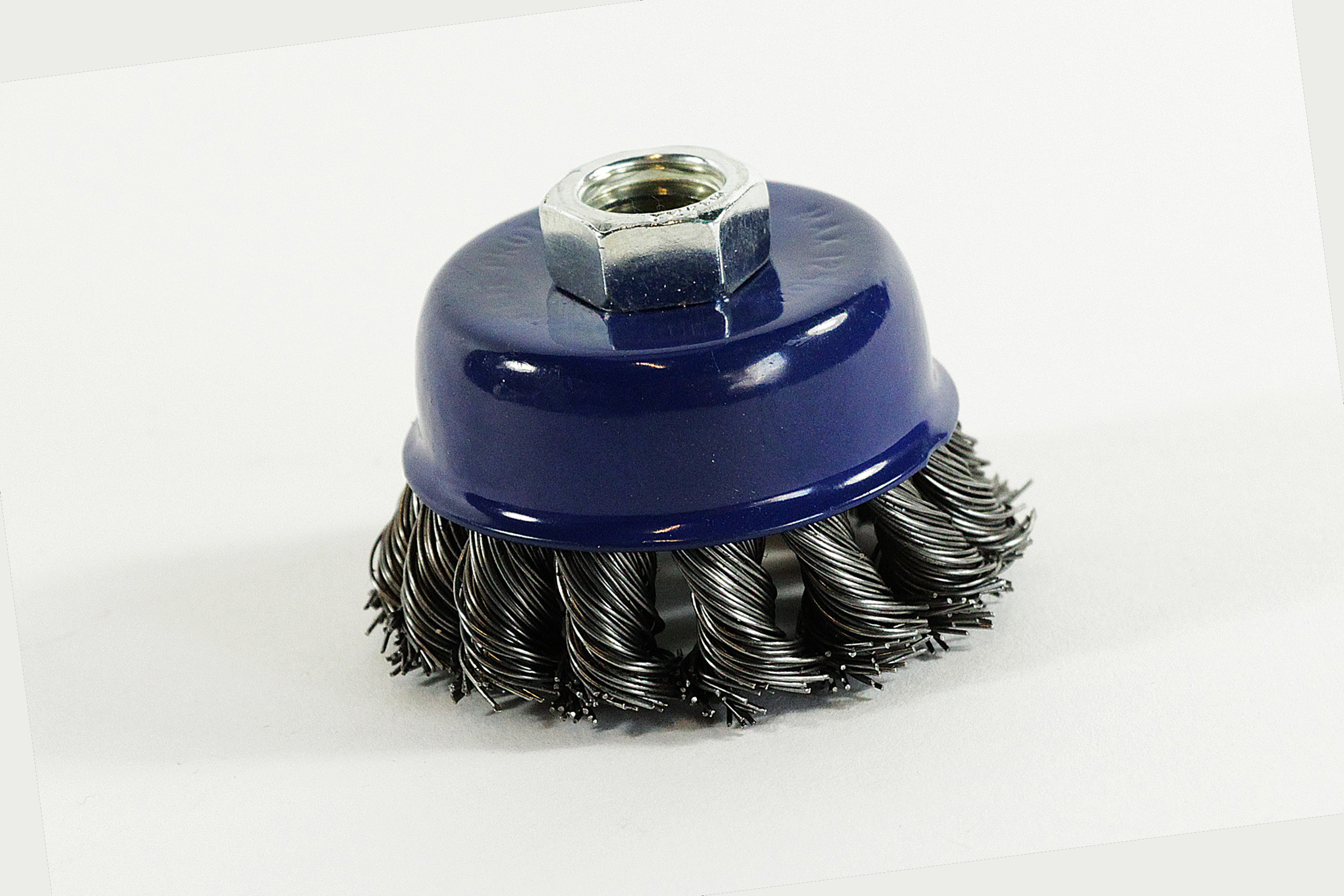 TOPFDRAHTBÜRSTE TOPF BÜRSTE ZOPFBÜRSTE KEGELBÜRSTE 60MM DRAHTBÜRSTE Ø M14x2