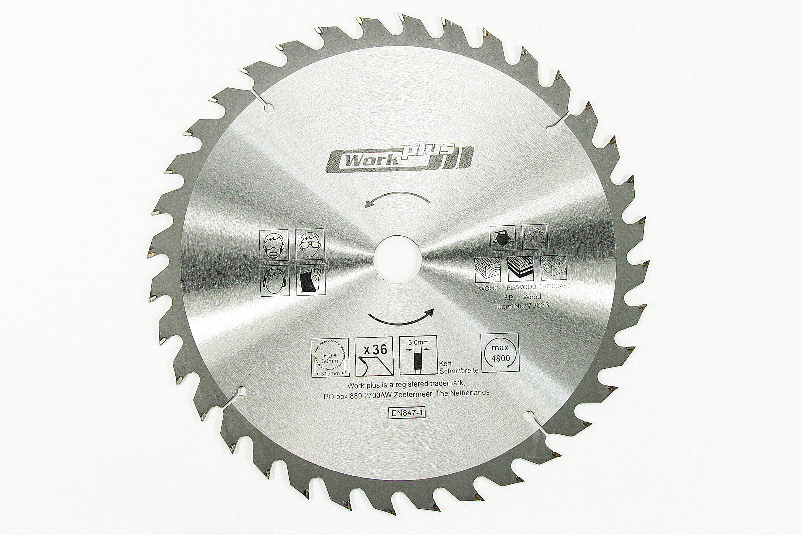 Tischkreissäge Holz NEU HM Kreissägeblatt 315 mm Sägeblatt 36 Zahn Sägen f