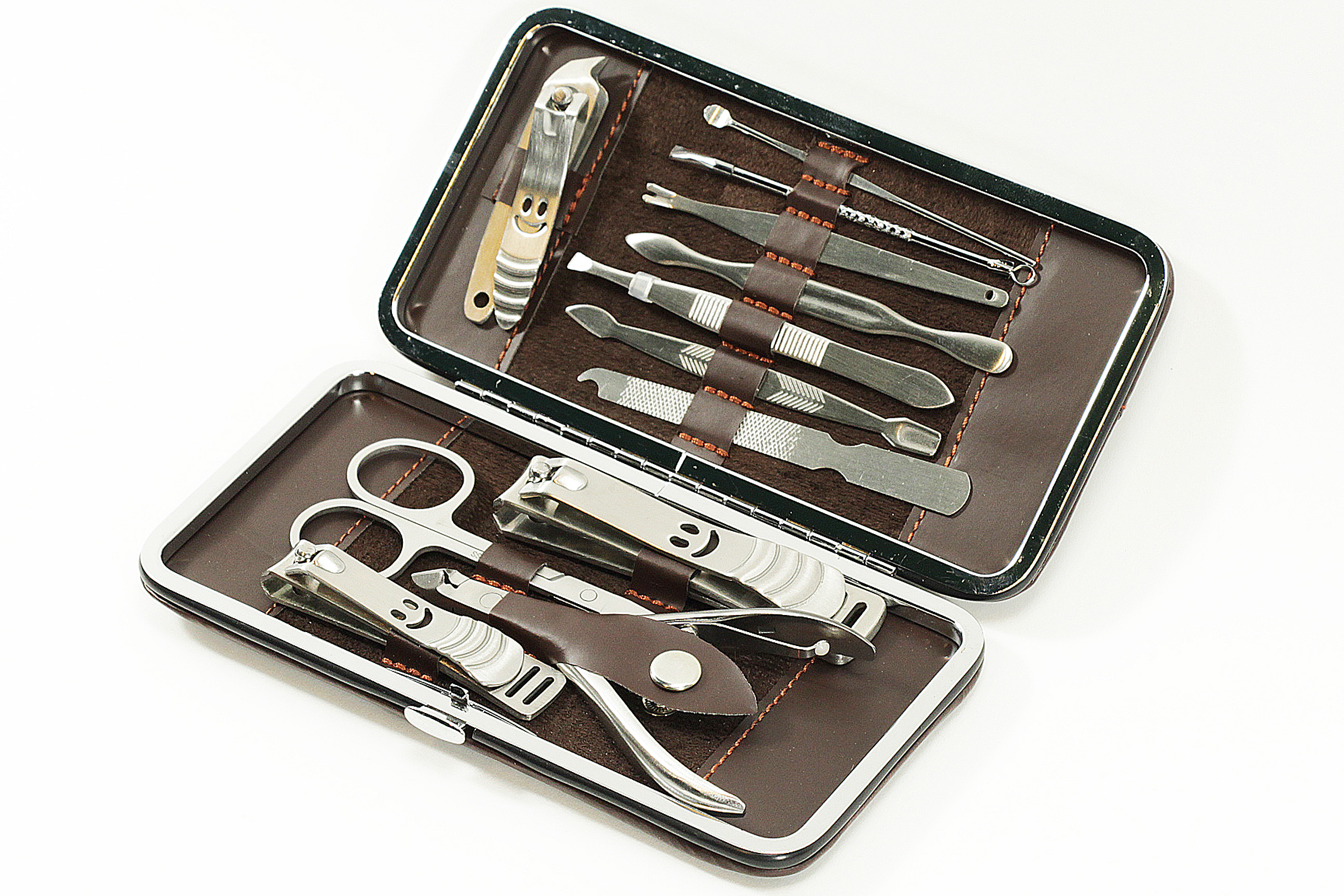 Sourcing Map Nagelknipser Seitlich – Silberfarben, 6 Cm, Mit Nagelfeile, Metall Maniküre-Werkzeug