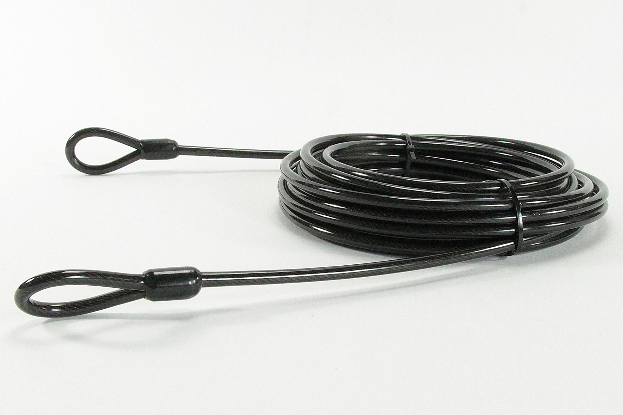 Nouveau câble en acier avec passants de schlaufenseil 2 m Ø 12 mm câble de sécurité